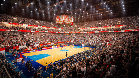 Benfica - new 10,000 capacity indoor arena, designed by Populous as part of the new masterplan for the Estádio da Luz Stadium.


